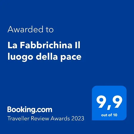 La Fabbrichina Il Luogo Della Pace Appartamento